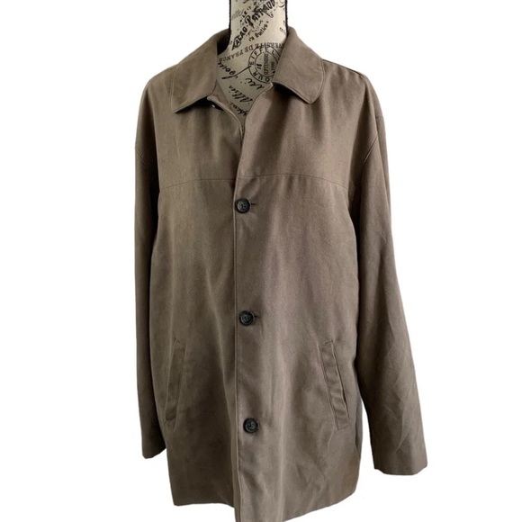 Pronto•Uomo taupe jacket men’s large - Picture 12 of 12